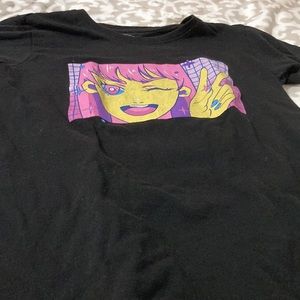 Anime girl tee